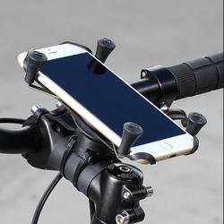 Miniatura Soporte Para Teléfono Grande Con Base Para Bicicleta EZ-On/Off