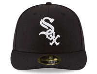 Miniatura Jockey Chicago White Sox MLB 59 Fifty Low Profile - Color: Negro