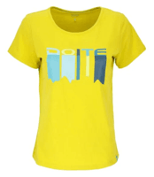 Miniatura Polera Color Logo Ss Women - Color: Amarillo