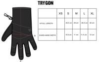 Miniatura Guantes Unisex Trygon - Color: Negro