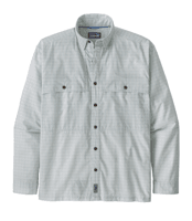 Miniatura Camisa De Hombre L/S Island Hopper Shirt - Color: Celeste