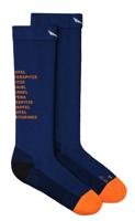 Miniatura Calcetines Hombre Salewa Ortles Dolomites Am M Sock - Color: Blue Electric