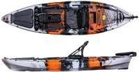 Miniatura Kayak de Pesca Quest Pro 10 Angler - Color: Verde/Blanco
