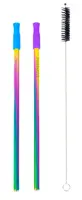 Bombillas Straw Set 3u Accessories Rainbow