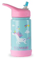 Miniatura Botella De Agua Para Niños The Frost 355 ml - Formato: Unicornio
