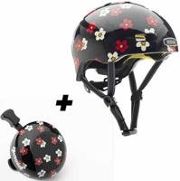 Miniatura Casco Street Fun Flor-All Gloss MIPS Helmet - Color: Black