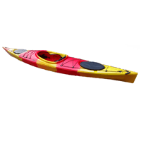 Miniatura Kayak Swift 14 C Timon - Color: Rojo-Amarillo