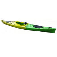Miniatura Kayak Swift 14 C Timon - Color: Verde-Amarillo