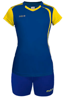 Miniatura Kit Volleyball Mujer - Color: Amarillo-Azul