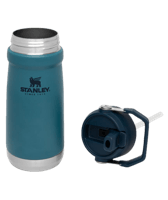 Miniatura Botella Hidratacion Con Bombilla 500 ML - Color: Azul