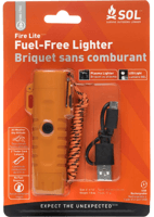Miniatura Encendedor Fire Lite Fuel Free - Color: Naranjo