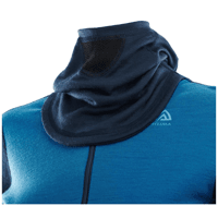 Miniatura Primera Capa Mujer Warmwool HoodSweater W/Zip - Talla: S, Color: Azul