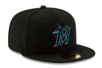 Miniatura Jockey Miami Marlins MLB 59 Fifty  - Color: Negro