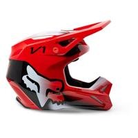 Miniatura Casco Moto V1 Toxsyk - Color: Rojo