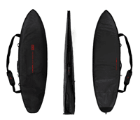 Miniatura Funda Surf Single 6'4 - Color: Negro-Rojo