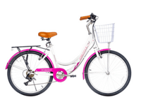 Miniatura Bicicleta Paseo Branta City Acero 6V. V-Brake Dama -