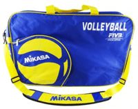 Miniatura Bolso 6 Balones Volley V200W - Color: azul/amarillo