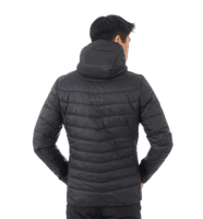 Miniatura Chaqueta Sintetica De Hombre Rime In Hooded Jacket - Color: Negro