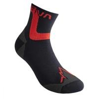 Miniatura Calcetines Ultra Running - Color: Negro-Rojo