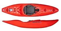 Miniatura Kayak Liquidlogic Alpha 75 - Color: Rojo