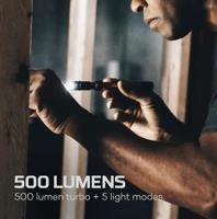 Miniatura Linterna Tipo Lápiz Recargable Master Series 500 Lúmenes -