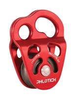 Miniatura Polea simple Phlotich 30kN (Con Rodamiento) - Color: Rojo