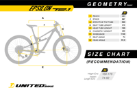 Miniatura Bicicleta Epsilon T2.1 Aro 27.5 - Talla: M, Color: Celeste