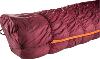 Miniatura Saco De Dormir Exosphere -6° sl / Zip Left - Color: Maron-Naranjo