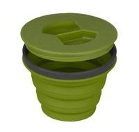 Miniatura Plato plegable con tapa X-Seal & Go 215 ml. - Talla: S, Color: Verde Militar