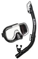 Miniatura Combo Snorkel Mini-Kleio Mask & Dry  - Color: Negro