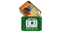 Miniatura BCB Adventure Survival Tin - Color: Verde