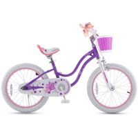 Miniatura Bicicleta Royal Baby Star Niña aro 16 - Color: Fucsia, Formato: Aro 16