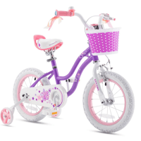 Miniatura Bicicleta Royal Baby Star Niña aro 16 - Color: Fucsia, Formato: Aro 16