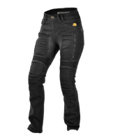 Miniatura Jeans Moto Mujer Parado  - Color: Negro