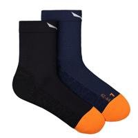 Miniatura Calcetines Hombre Wildfire Am/Hemp M Qrt Sock - Color: Blue Electric