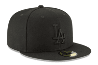 Miniatura Jockey Los Angeles Dodgers MLB 59 Fifty - Talla: 7 5/8, Color: Negro