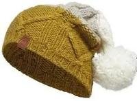 Miniatura Gorro Knitted Hat Braid - Color: Mostasa Cafe