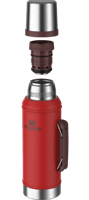 Miniatura Termo Classic Vacuum Bottle 0.95 Litros - Color: Rojo