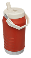 Miniatura Botellon Hidratacion Con Bombilla1,9 Lt - Color: Naranja